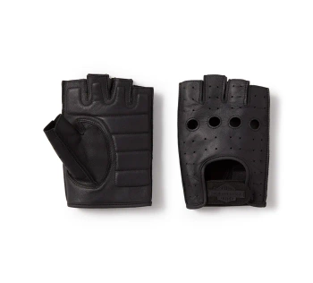 ODZIEŻ GLOVES-F/L,LEATHER,BLACK