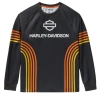 ODZIEŻ  - JERSEY-KNIT,BLACK