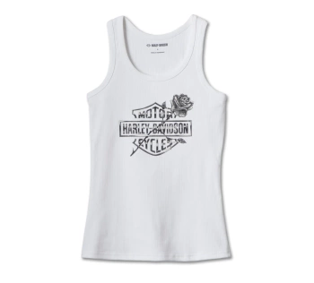ODZIEŻ - TANK-KNIT,WHITE