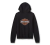 ODZIEŻ - HOODIE-KNIT,BLACK