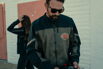 KURTKA - JACKET-TEXTILE,WATERPROOF,BLACK/GREEN