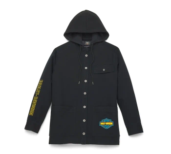 ODZIEŻ JACKET WOVEN BLACK (S)