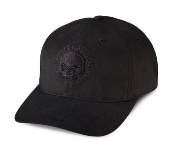 CZAPKA CAP SKULL STRETCH BLK