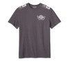 KOSZULKA - TEE-KNIT,DARK GREY - ROZMIAR S