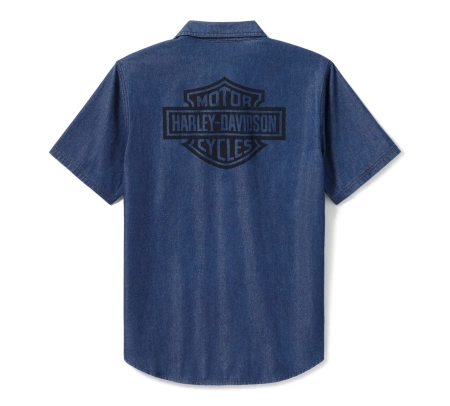 Męska koszula Bar & Shield Chambray - ROZMIAR XXL