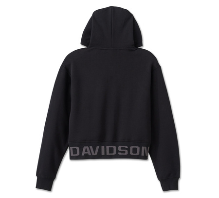 ODZIEŻ HOODIE-KNIT,BLACK