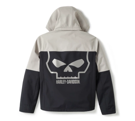 ODZIEŻ  - JACKET-KNIT,BLACK/GREY