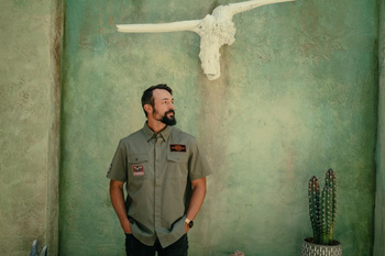 ODZIEŻ SHIRT-WOVEN,GREEN - ROZMIAR S