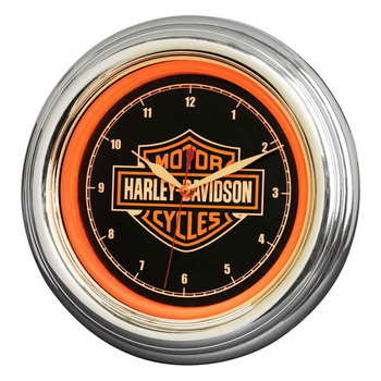 H-D Bar & Shield LED Clock - 220V