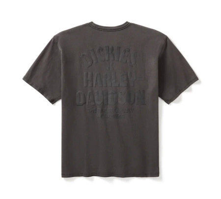 ODZIEŻ TEE-DICKIES,KNIT,PIGMENT DYED,BLACK