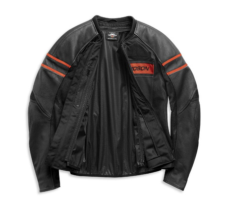 KURTKA MĘSKA H_D BRAWLER LEATHER JACKET