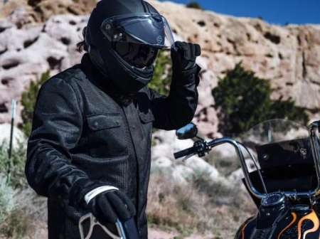 MESHOWA KURTKA DO JAZDY LETNIA Z PROTEKTORAMI