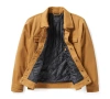 ODZIEŻ   - JACKET-WOVEN,TAN