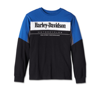 KOSZULKA TEE KNIT COLORBLOCK BLUE
 
