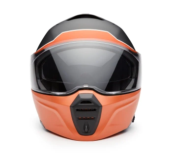 ODZIEŻ HELMET-EVO,F/F(X17)DOT/ECE,MT BLK/ORNG