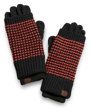 RĘKAWICE - GLOVES-KNIT,ORANGE