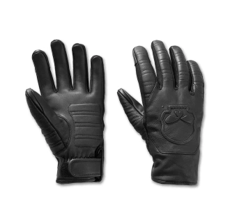 RĘKAWICE - GLOVES-WILLIE G,F/F,LEATHER,BLACK