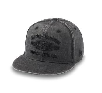 CZAPKA - HAT-WOVEN,BLACK