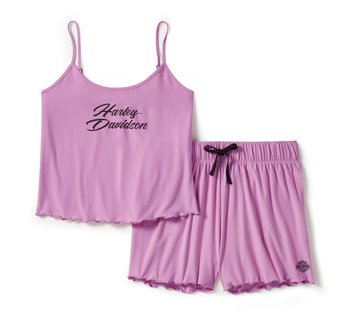 PIŻAMA - PAJAMA SET-KNIT,LIGHT PURPLE