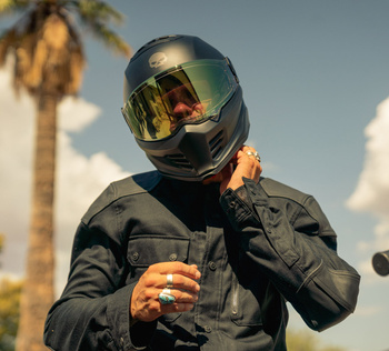 ODZIEŻ HELMET-DIVISION,FF,(X15),DOT/ECE,BLK/GRN