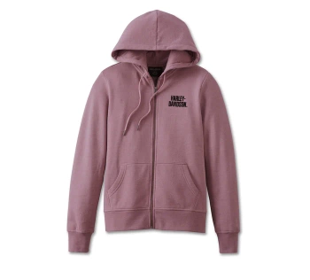 BLUZA SPECIAL BAR&SHIELD ZIP FRONT HOODIE (S)