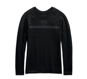 KOSZULKA - TOP-FXRG,BASELAYER,KNIT,BLACK(S)