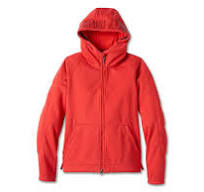 KURTKA JACKET DEFLECTOR HOODED TEXTILE RED