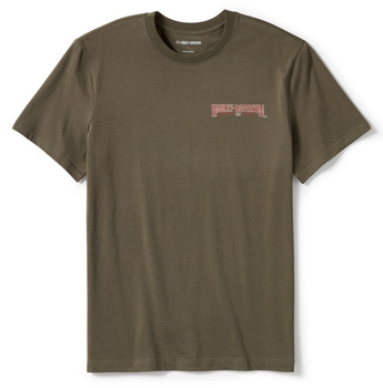 KOSZULKA - TEE-KNIT,GREEN