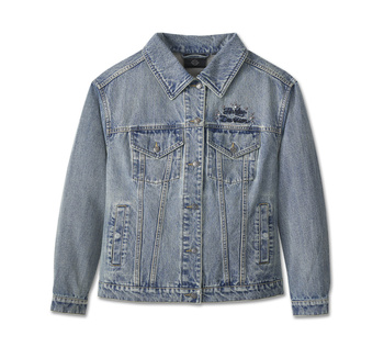 ODZIEŻ -  JACKET-DENIM,BLUE